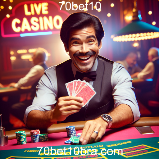 A Experiência do Cassino Ao Vivo no 70bet10